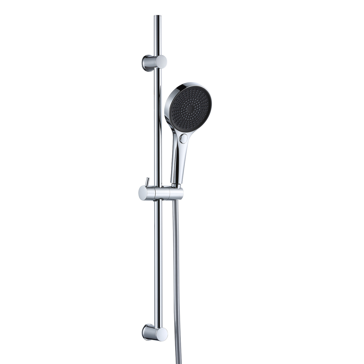 Adjustable Height Sliding Bar Shower Set