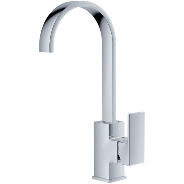Single Hole Swivel Spout Brass Kitchen Tap