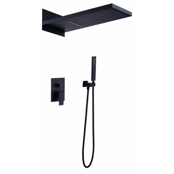 Water Fall Rain Shower Brass Shower Mixer