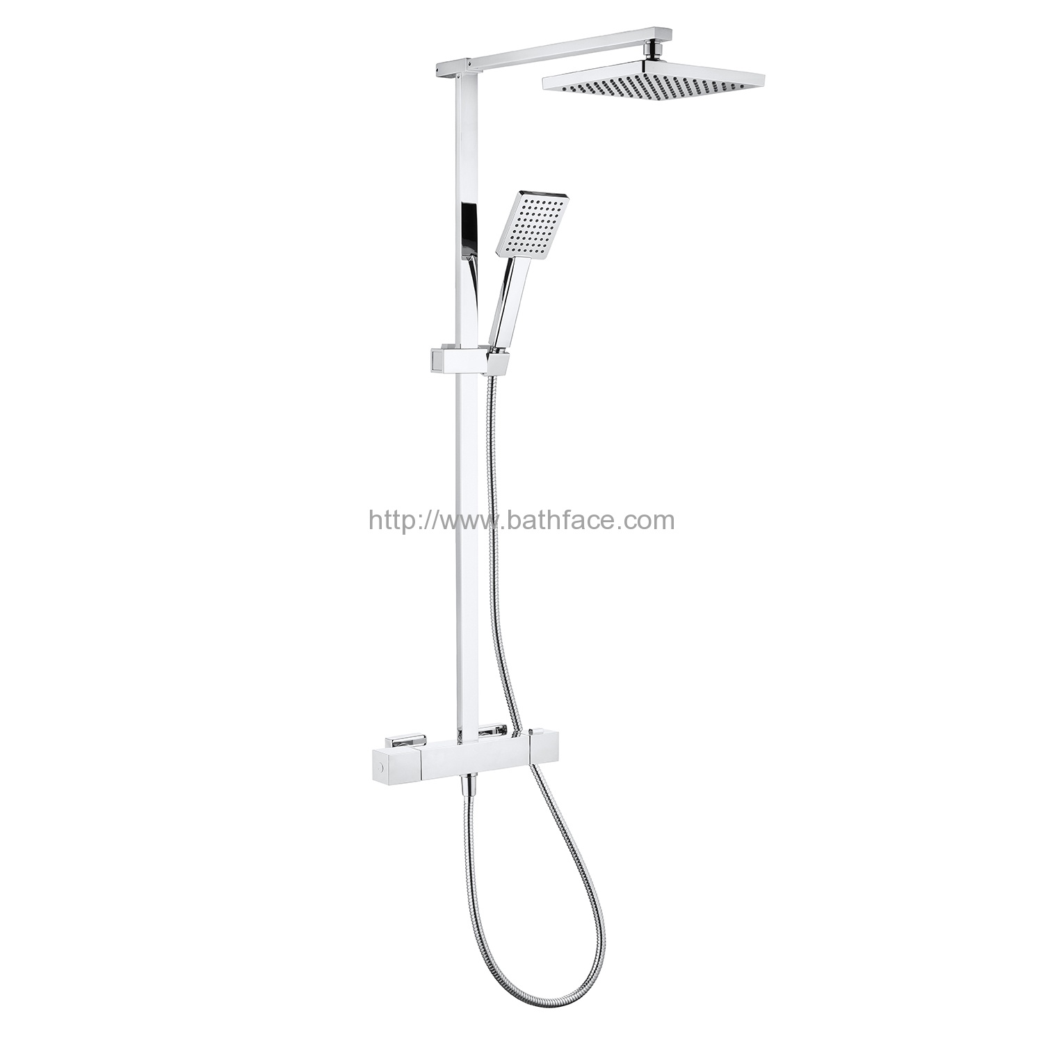 Cool Touch 2 Way Thermostatic Mixer Shower