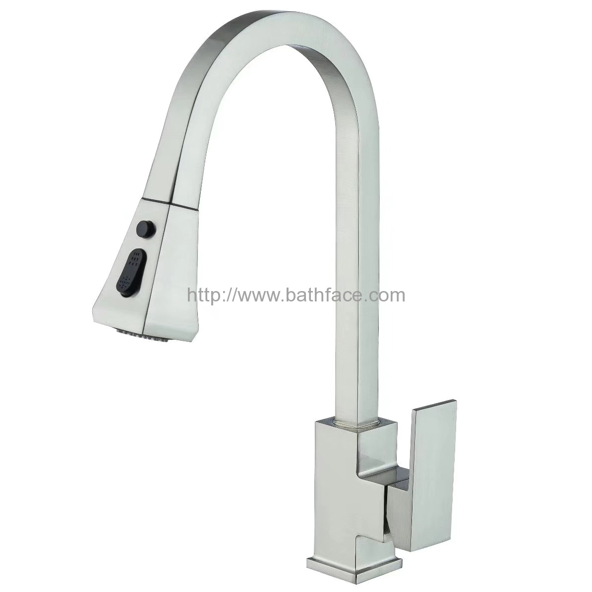 Brass Swivel Spout Kitchen Faucet