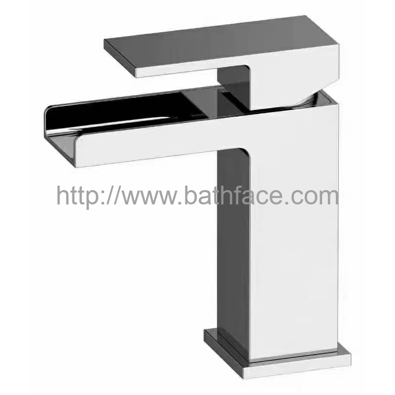 Brass Waterfall Basin Faucet